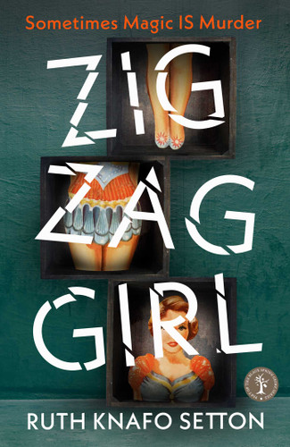 ZigZag Girl book cover by Ruth Knafo Setton