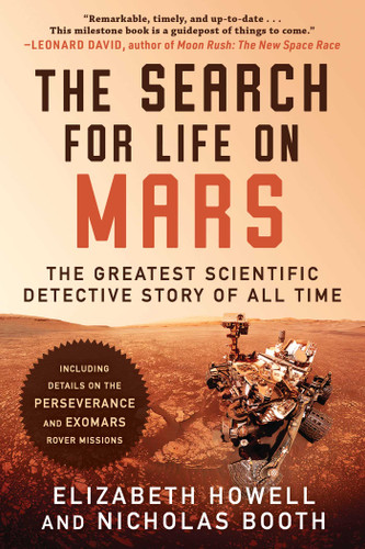 The Search for Life on Mars: The Greatest Scientific Detective Story of All Time book cover by Elizabeth Howell, Nicholas Booth