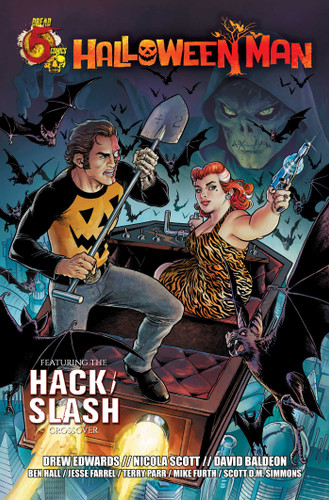 Halloween Man book cover by Drew Edwards