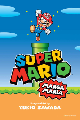 Super Mario Manga Mania (Super Mario Manga Mania) book cover by Yukio Sawada
