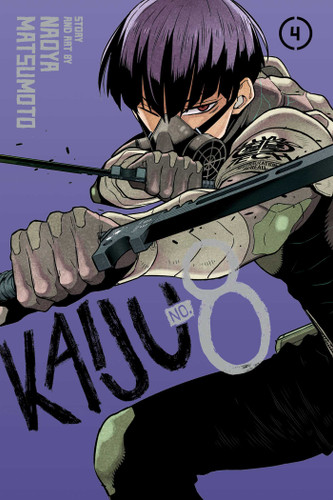 Kaiju No. 8, Vol. 4 (Kaiju No. 8) book cover by Naoya Matsumoto