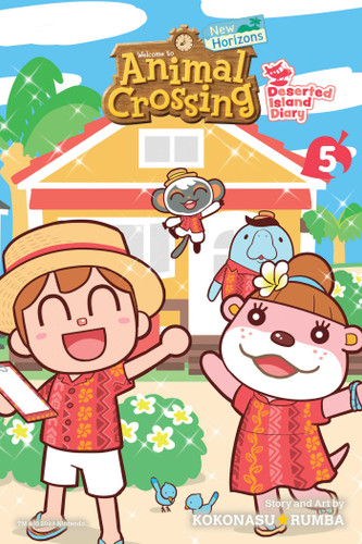 Animal Crossing: New Horizons, Vol. 5: Deserted Island Diary (Animal Crossing: New Horizons) book cover by Kokonasu Rumba