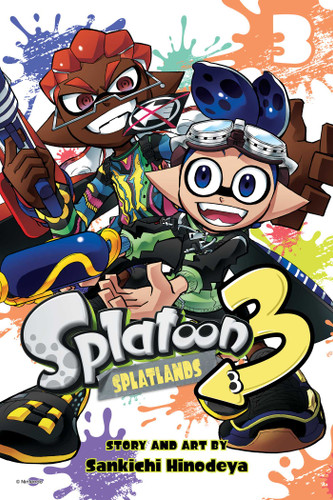 Splatoon 3: Splatlands, Vol. 3 (Splatoon 3: Splatlands) book cover by Sankichi Hinodeya