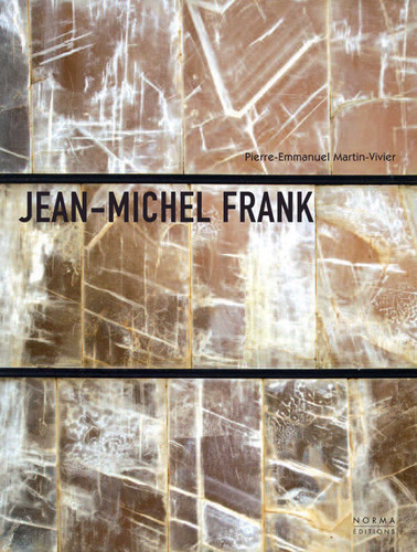 Jean Michel Frank book cover by Pierre-Emmanuel Martin-Vivier