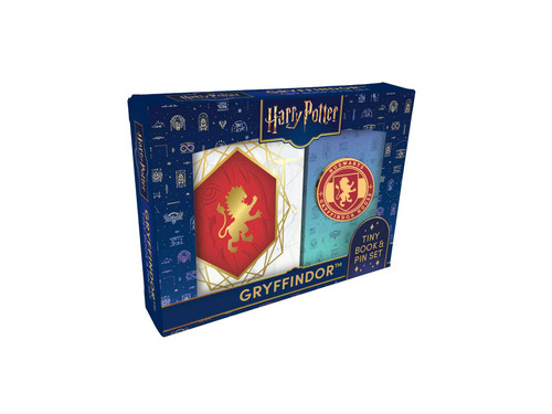 Harry Potter: Gryffindor Tiny Book and Pin Set book cover by Insight Editions