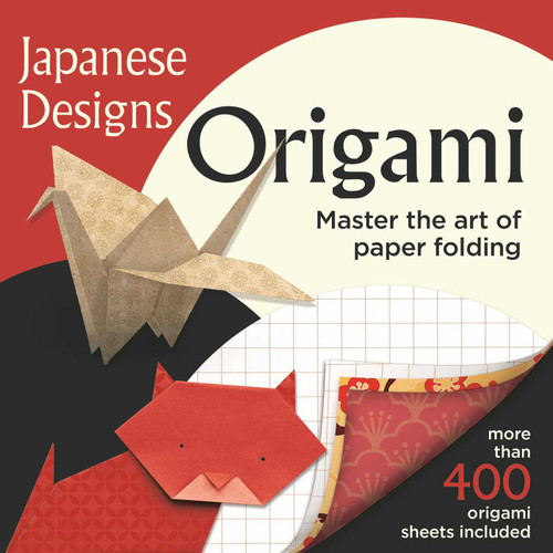 Japanese Designs Origami: Over 400 Origami Sheets Included - Master the Art of Paper Folding book cover by Lisa Miles