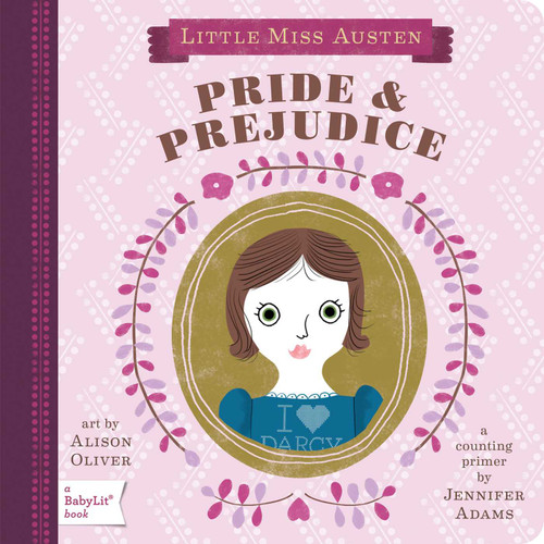 Pride & Prejudice: A BabyLit® Counting Primer (BabyLit Classics) book cover by Jennifer Adams
