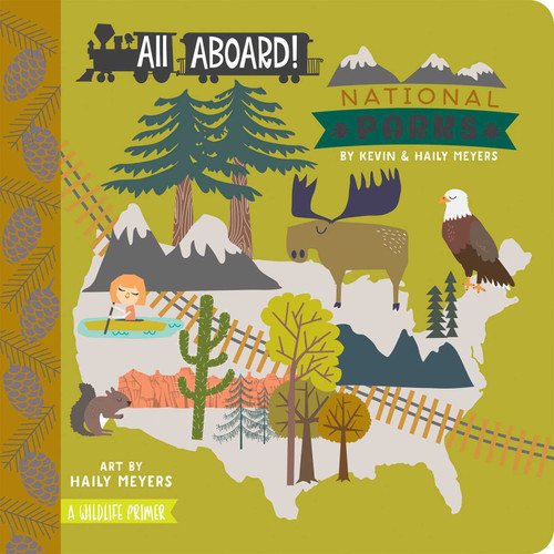 All Aboard! National Parks: A Wildlife Primer (All Aboard!) book cover by Haily Meyers, Kevin Meyers