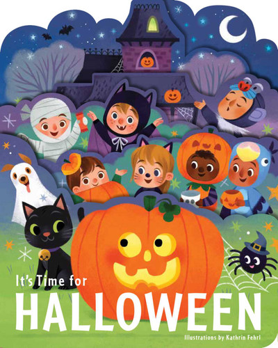 It's Time for Halloween: A lush multi-layered die cut reveal celebrating Halloween (Layered View) book cover by 