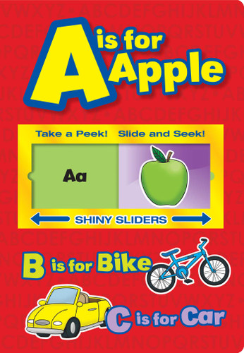 A is for Apple Shiny Sliders book cover by 