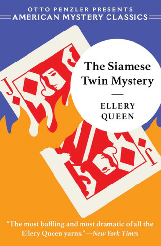 The Siamese Twin Mystery (Ellery Queen Detective) book cover by Ellery Queen