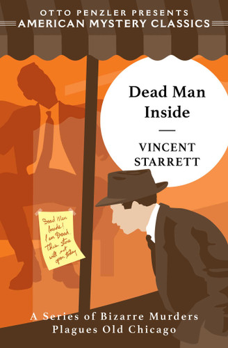 Dead Man Inside (American Mystery Classics) book cover by Vincent Starrett