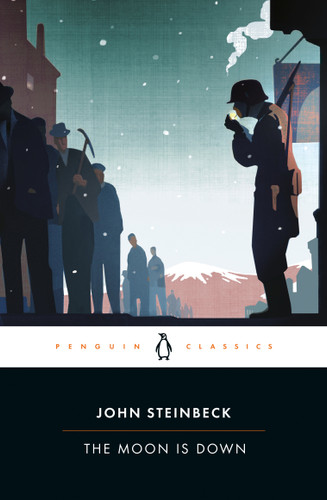 The Moon Is Down book cover by John Steinbeck