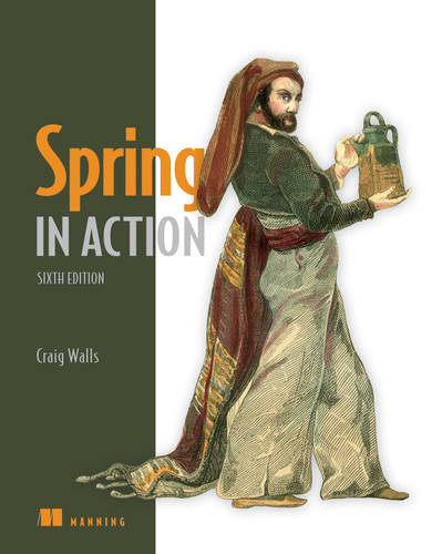 Spring in Action, Sixth Edition book cover by Craig Walls