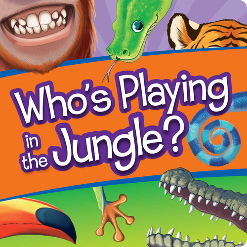 Who's Playing in the Jungle?: Interactive Lift-the-Flap (Who's Playing?) book cover by 