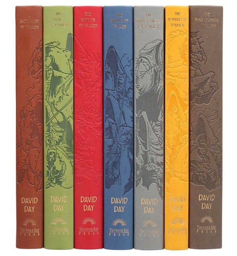 The World of Tolkien: Seven-Book Boxed Set book cover by David Day