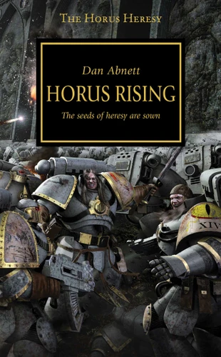 Horus Rising (The Horus Heresy) book cover by Dan Abnett