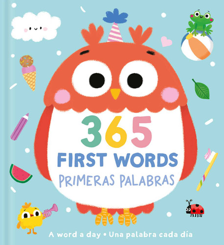 365 First Words - Bilingual English/Spanish book cover by Little Genius Books
