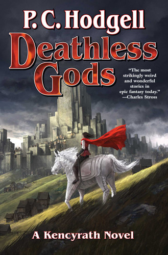 Deathless Gods (Kencyrath) book cover by P.C. Hodgell