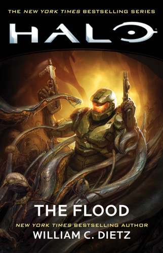 Halo: The Flood (Halo) book cover by William C. Dietz