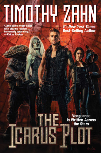 The Icarus Plot (The Icarus Saga) book cover by Timothy  Zahn