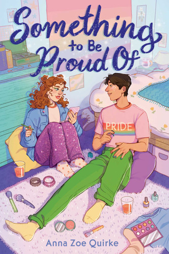 Something to Be Proud Of (A Novel) book cover by Anna Zoe Quirke