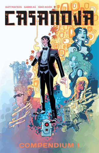 Casanova Compendium (Casanova) book cover by Matt Fraction