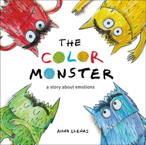 The Color Monster: A Story About Emotions (The Color Monster #1) book cover by Anna Llenas