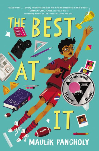 The Best at It book cover by Maulik Pancholy