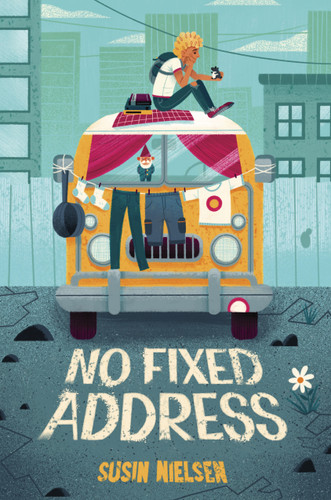 No Fixed Address book cover by Susin Nielsen