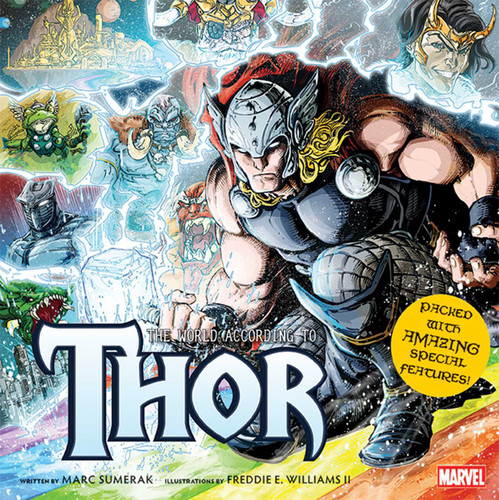 The World According to Thor book cover by Marc Sumerak