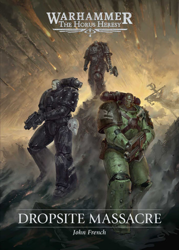 Dropsite Massacre (Warhammer) book cover by John French
