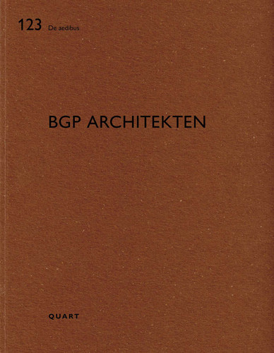 BGP Architekten: De aedibus, vol. 123 (De aedibus) book cover by 