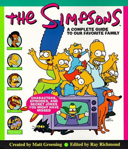 The Simpsons: A Complete Guide to Our Favorite Family book cover by Matt Groening