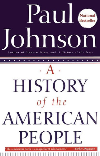 A History of the American People book cover by Paul Johnson