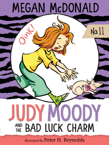 Judy Moody and the Bad Luck Charm (Judy Moody) book cover by Megan McDonald