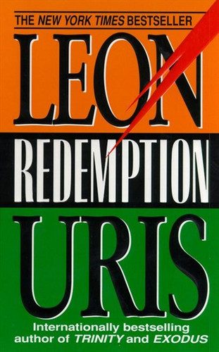 Redemption: Epic Story of Trinity Continues..., The book cover by Leon Uris