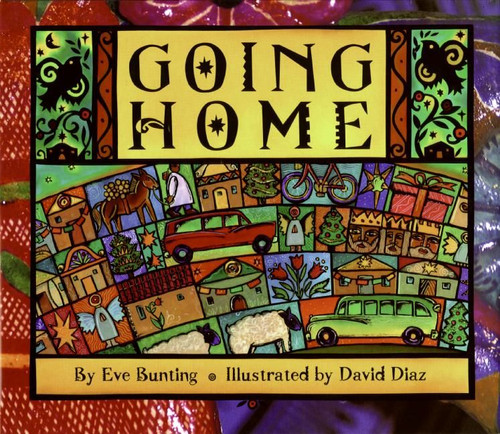 Going Home: A Christmas Holiday Book for Kids book cover by Eve Bunting