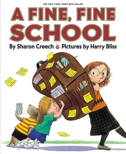 A Fine, Fine School book cover by Sharon Creech