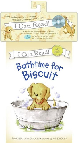 Bathtime for Biscuit Book and (My First I Can Read) book cover by Alyssa Satin Capucilli