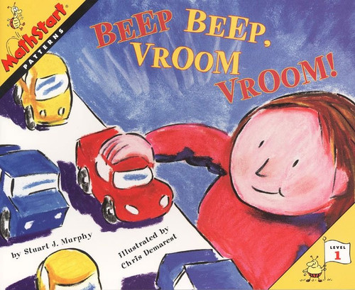 Beep Beep, Vroom Vroom!: MathStart Level 1: Patterns (MathStart 1 #9) book cover by Stuart J. Murphy