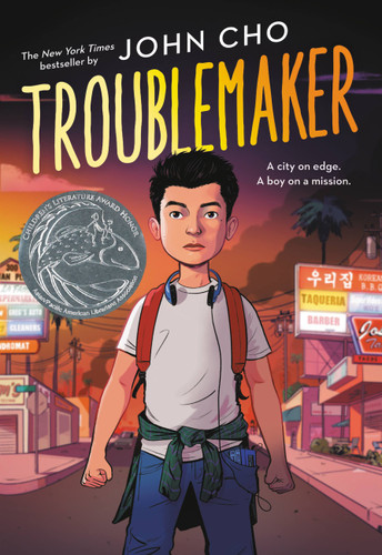 Troublemaker book cover by John Cho