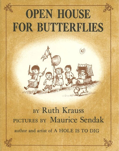 Open House for Butterflies book cover by Ruth Krauss
