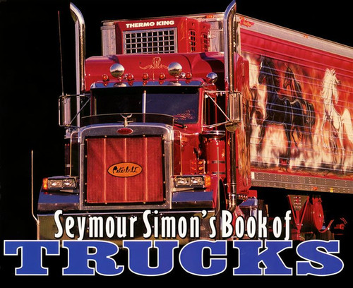 Seymour Simon's Book of Trucks book cover by Seymour Simon