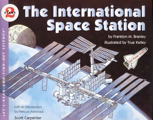 The International Space Station (Let's-Read-and-Find-Out Science 2) book cover by Franklyn M. Branley