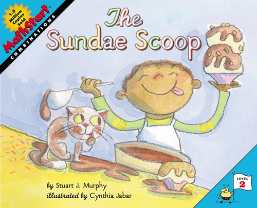 The Sundae Scoop: MathStart Level 2: Combinations (MathStart 2) book cover by Stuart J. Murphy