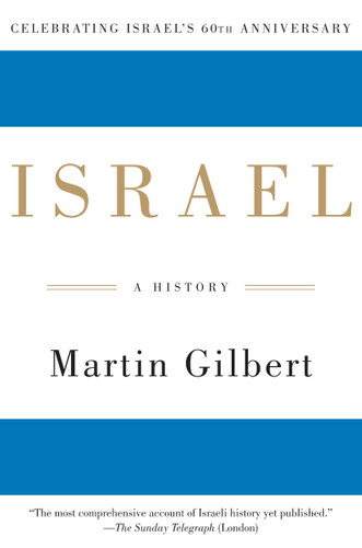 Israel: A History book cover by Martin Gilbert