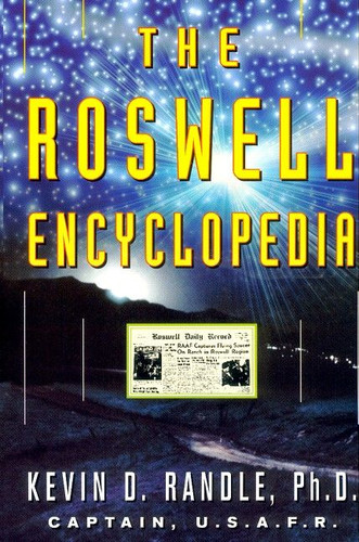 The Roswell Encyclopedia book cover by Kevin D. Randle