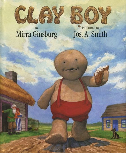 Clay Boy book cover by Mirra Ginsburg