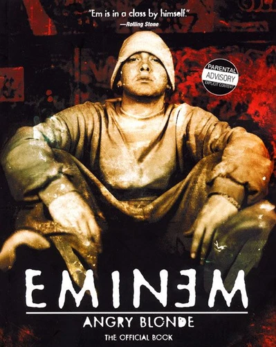 Angry Blonde book cover by Eminem